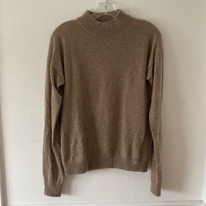 Jenni Kayne Cashmere Mock Neck Sweater, Small